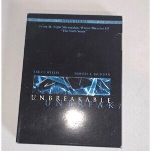 Unbreakable Vista Series DVD 2001